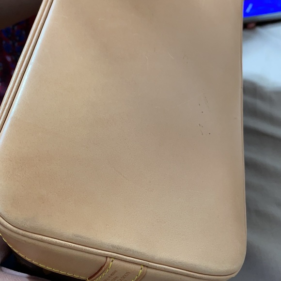 Alma PM Monogram Canvas Top Handle Bag - Picture 7 of 15